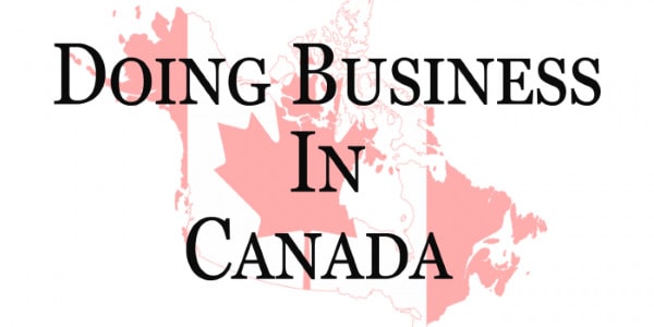 Doing business in Canada